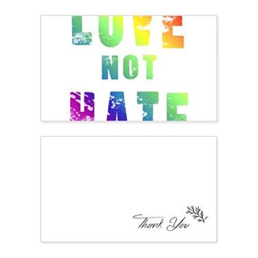 Imagem de Bandeira lésbica gay arco-íris cartão de agradecimento LGBT papel de aniversário saudação casamento apreciação