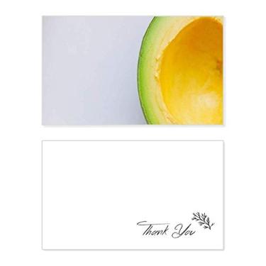 Imagem de Foto de abacate de frutas tropicais frescas cartão de agradecimento papel de aniversário saudação apreciação de casamento