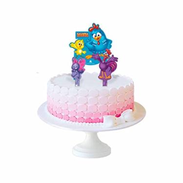 Imagem de Topo de Bolo Galinha Pintadinha - 3 Itens