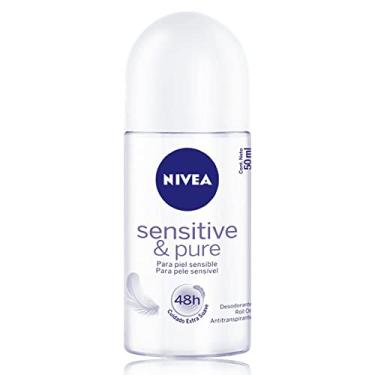 Imagem de Desodorante Roll On Nivea Sensitive Sem Perfume 50ml