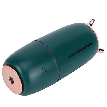 Imagem de Umidificador de ar USB, umidificador inteligente que evita a queima a seco, luzes ambiente coloridas para sala de estar para casa (verde)