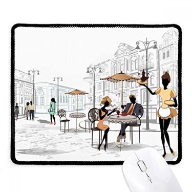 Imagem de Mousepad Vacation Street France Landmark Tapete de borracha para jogos