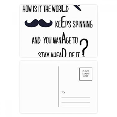 Imagem de Conjunto de cartão postal de aniversário com citação famosa para líderes