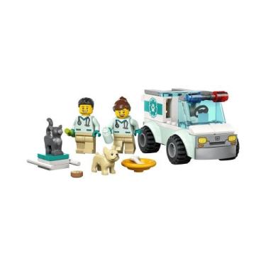 Imagem de Lego City - Resgate De Van Veterinária - 58 Peças - Lego