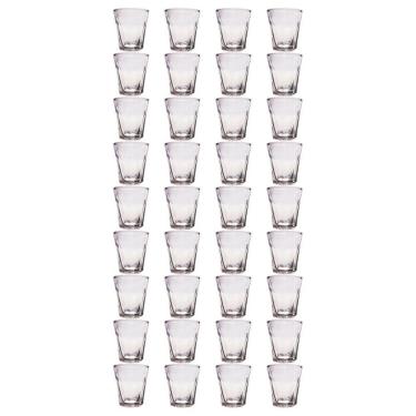 Imagem de Jogo 36 Copos Shot Vidro Cachaça Vodka Tequila Dose 45mL Bar