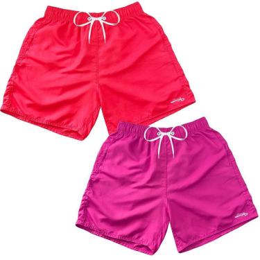 Imagem de Kit 2 Shorts Bermuda Casual Praia Masculino Verão Piscina-Masculino