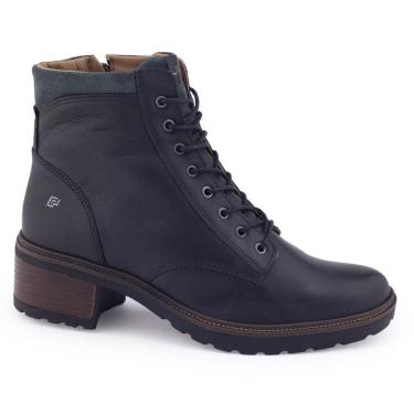 Imagem de Bota Coturno Feminina couro Freeway Flora 3138 salto 4cm-Feminino