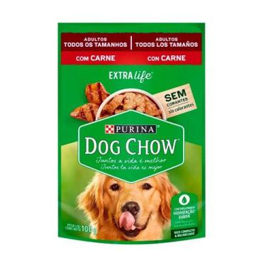 Imagem de Dog Chow Sachê Cães Adultos Carne Ao Molho 100G - Purina