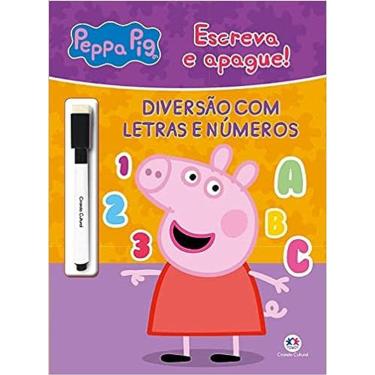 Imagem de Escreva E Apague - Peppa Pig - Diversão Com Letras E Números