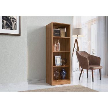 Imagem de Estante Gabinete Oculto Lock Nogal