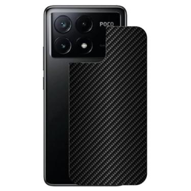 Imagem de Película para Poco X6 Pro 5G - Traseira de Fibra de Carbono Preta - Gshield