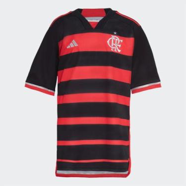 Imagem de Camisa Flamengo Infantil I 24/25 S/N Torcedor Adidas Masculina