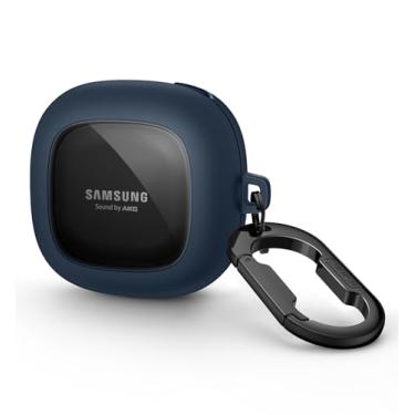 Imagem de SURITCH Capa protetora para Samsung Galaxy Buds FE (2023)/Buds 2 Pro (2022)/Buds 2 (2021)/Buds Pro (2021) Buds Live (2020), capa de fone de ouvido resistente à prova de choque para carregamento com