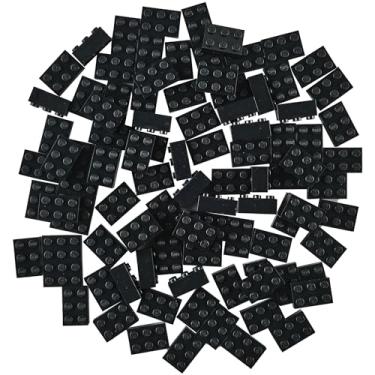 Imagem de Strictly Briks Classic Bricks Starter Kit, Black, 96 Pieces, 2x3 Studs, Building Creative Play Set for Ages 3 and Up, 100% Compatible with All Major Brick Brands