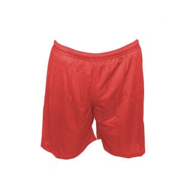 Imagem de Calção de Futebol Liso c/ Forro Em Poliéster TRB-Unissex