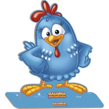 Imagem de Enfeite Decorativo MDF Personalizado de Mesa Personagem Galinha Pintadinha