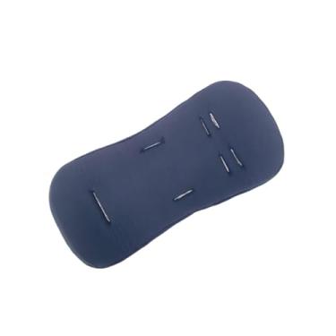 Imagem de Colchonete para Carrinho de Bebê e Bebê Conforto Almofada Extra Acolchoada Capa (PRETO)