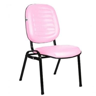 Imagem de Cadeira Empilhável Para Igrejas Evangélicas Linha Holy Rosa