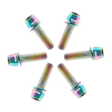 Imagem de Tachiuwa Conjunto de Parafusos para Bicicleta - Kit Essencial para Reparos, colorida