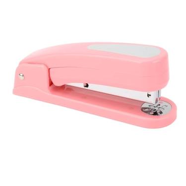Imagem de Grampeador Executivo de Escritório, Grampeamento Com um Dedo, Sem Esforço, Capacidade para 20 Folhas Grampeador Movido a Mola para 24/6 26/6 Grampo Cabe na Palma da Sua Mão para