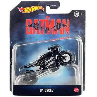 Imagem de Hot Wheels Serie Batman Batcycle Filme Mattel DLK20