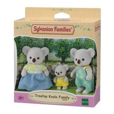 Imagem de Sylvanian Families Família Coalas Copa De Árvore Epoch 5502