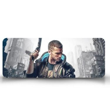 Imagem de Mouse Pad Gamer Cyberpunk 2077 Personagem - Império da Impressão, 90cm