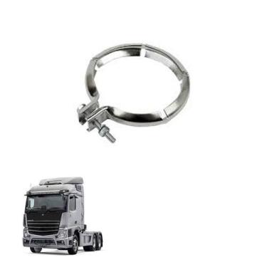 Imagem de Abraçadeira Tubo Cromado Iveco Euro 5 Original 9429970290 - Fado
