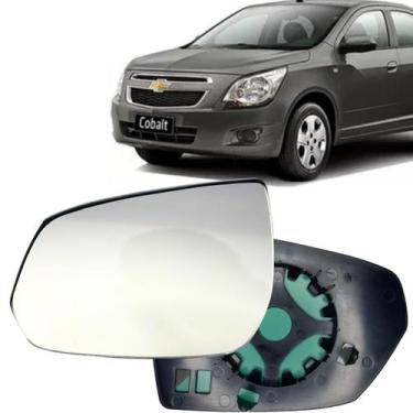 Imagem de Vidro Espelho Retrovisor Cobalt 2012 2013 2014 A 2018 Le - Blawer