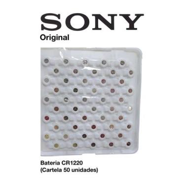 Imagem de Bateria CR1220 Sony Original Atacado Cartela com 50 unidades