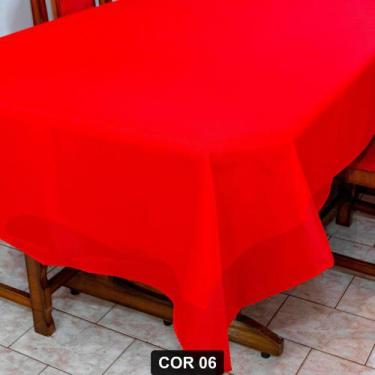 Imagem de Toalha de Mesa Natalina 14 Lugares 4,00m x 1,40m Oxford Estampado - Ra