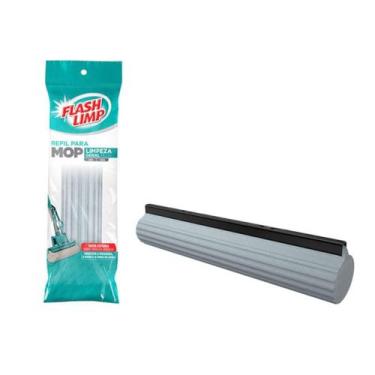 Imagem de Refil De Espuma Para Mop Limpeza Geral Plus - Flash Limp