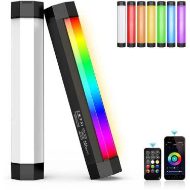 Imagem de Bastão De Luz Led 6w P200 Rgb Controle Remoto Ou Celular App - Luxceo