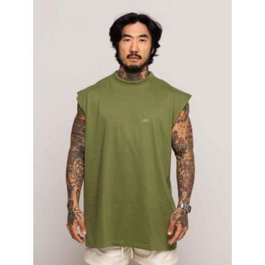 Imagem de Regata Oversized Thpe Premium  - Thpe Store, Verde musgo, GG