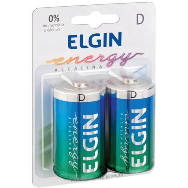 Imagem de Pilha d alcalina com 2 82157 - Elgin