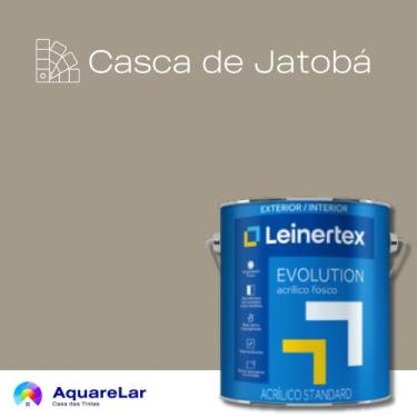 Imagem de EVolution Acrílico Leinertex Fosco 3,6L, CASCA DE JATOBÁ, 3,6L