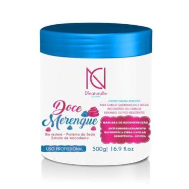 Imagem de Máscara Reconstrução Doce Merengue 500g Dinaturalle