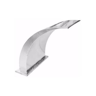 Imagem de Cascata Wave Piscina Aço Inox Com Garantia Pronta Entrega - Globalmar