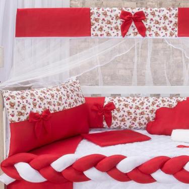 Imagem de Kit De Berço Trança Americano Enxoval 11 Peças - ThamyBaby