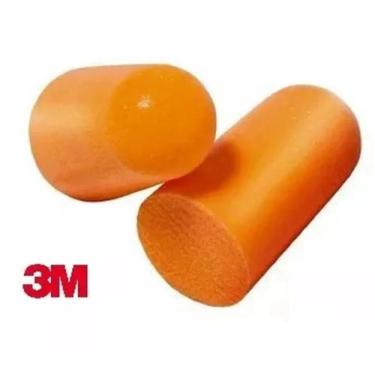 Imagem de Protetor Auditivo 3m Espuma Auricular Ouvido Sem Cordão  Kit Com 10 Pa