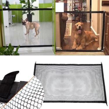 Imagem de Tela Grade Pet Para Cachorro De Porta Casa Gato Cao Bebe (BSL-PET-4) -