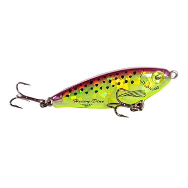 Imagem de Mirrolure C18MR-MGCC Heavy Dine Sinking Twitchbait Pur Bk/Cht/Cr Cht 2 5/8" 7/17 oz