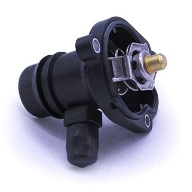 Imagem de 55565336 55579010 55593034 25200455 902-808 730221 131-180 Conjunto de carcaça do termostato de refrigeração do motor com entrada de água para Chevy Cruze Limited 2011-2016 Sonic 2012-2016 019 Trens