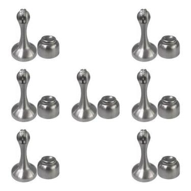 Imagem de Prendedor Porta Magnetico Fixador Segura Trava Porta Ima 7un Aparador 