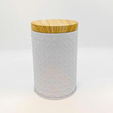Imagem de Lata Texturizada M 7,3cm x 11,5cm - 01 unidade - Rizzo Embalagens e Fe