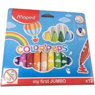 Imagem de Caneta hidrografica color peps jumbo - MAPED