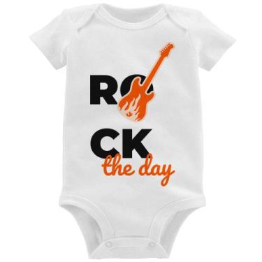Imagem de Body Bebê Rock the day - Foca na Moda, Branco, G