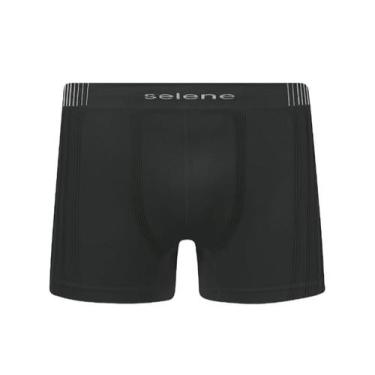 Imagem de Cueca Boxer Selene s/costura , Preto, P