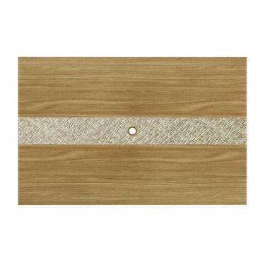 Imagem de Painel TV Até 42 Polegadas 136x88x3 cm Natural/Palha - Tecnomobili