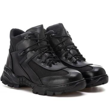 Imagem de Bota Masculina Militar Coturno Cano Curto Cadarço Conforto - Fulgore, 